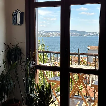 Daire Historic Wooden House With Bosphorus View İstanbul